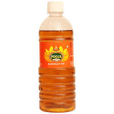POOJA BRAND GINGELLY OIL 1LTR